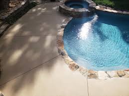 Despite some common problems, concrete swimming pool patios have many advantages. Concrete Pool Decks Unique Concrete Design Llp Greenville Sc Concrete Contractor Decorative Concrete