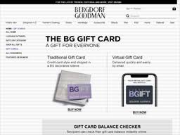 Recipient can check their gift card balance instantly online. Bergdorf Goodman Gift Card Balance Check Balance Enquiry Links Reviews Contact Social Terms And More Gcb Today