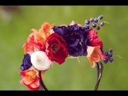 Hold your hair in a different hairdo every time using. Diy Flower Headband Tutorial Flower Crown Super Easy Fake Flower Youtube