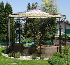 Kaufen sie ihren stabilen gartenpavillon vom fachhändler: Gartenpavillon Metall Eisenpavillon Pavillon Schmiedeeisen Rankpavillon Garten Pavillon Garten Gartengestaltung