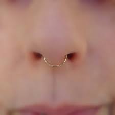 Shop with afterpay on eligible items. Amazon Com Septum Ring Conch Piercing Septum Jewelry 14k Yellow Rose White Gold 20g To 14g 8mm 10mm Handmade