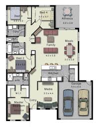 The Dakota 237 Offers A Centralised Kitchen Living And Dining Area Plan Maison Maison Modele Maison