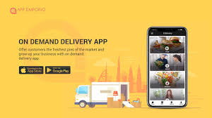 Craft Your Custom On Demand Delivery Service App With Appemporio S Delivery App Builder Delivery App App Delivery Service App