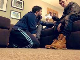 Men's Feet: Hot Master Corey Boots Licking By a… ThisVid.com