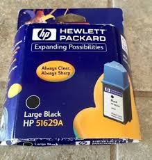Perform either of the 'b' procedures below as steps vary by printer model: Hp 45 Black Ink Cartridge 51645a For Sale Online Ebay
