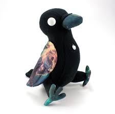Void Crow Stuffed Animal Galaxy Plush Toy Etsy Animal Sewing Patterns First Sewing Projects Plush Toy