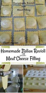 Homemade Italian Ravioli With Meat Cheese Filling Tutorial Recipe In 2020 Homemade Pasta Recipe Ravioli Recipe Homemade Homemade Ravioli
