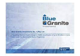 If you are saving for a major expense in the future, such as your child's education or a deposit on a new home, this account will ensure your success. Blue Granite Investments No 1 Standard Bank Investor Relations