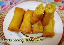 Resep Lumpia Goreng Isi Mie Telor Oleh Niabundaalif Blogspot Com Recipe Makanan Camilan Lumpia