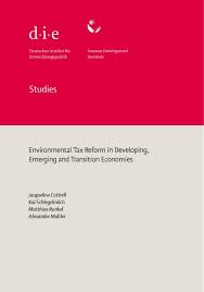 Malaysia income tax deduction ya 2019 explained. Environmental Tax Reform In Developing Emerging And Transition Economies