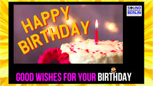 Happy Birthday Song 2020 For Adults Good Wishes For Your Birthday Lyrics Video Best Bday Wishes Youtube