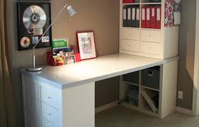From Lutece Des Diy Venant Tout Droit De Chez Ikea 8 Special Bureaux From Lutece Ikea Diy Kallax Schreibtisch Ikea