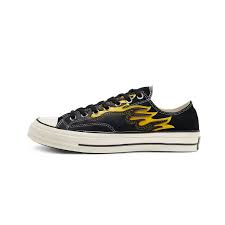 Chuck taylor all star all terrain utility high top. Sneakers Converse Chuck Taylor 70 Flames Black Speed Yellow Egret 168701c Bludshop Com