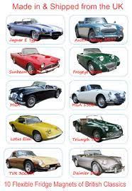 Check spelling or type a new query. Classic British Sports Cars Pack Of 10 Flexible Fridge Magnets Lotus Mga Tvr Ebay