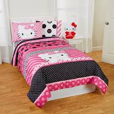 A collection of the top 62 pink hello kitty wallpapers and backgrounds available for download for free. Hello Kitty Dots Beautiful Twin Full Reversible Bedding Comforter Set 1 Each Walmart Com Hello Kitty Bed Hello Kitty Bedroom Bed Comforter Sets