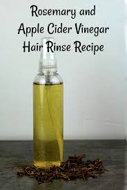 To use, after using my baking soda shampoo, pour apple cider vinegar rinse into your hair making sure to cover all of the hair and scalp. Rosemary And Apple Cider Vinegar Rinse Recipe