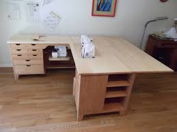 Quilting Sewing Desk With Drop Leaf Google Search Sewing Room Furniture Diy Sewing Table Sewing Room Design
