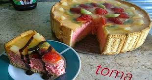 جديد اعداد تشيز كيك بارد بالفواكه روعة Food Desserts Breakfast