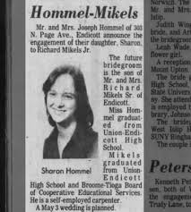 Sharon Hommel and Richard Mickels Jr engaged