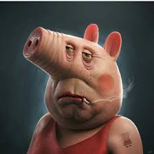 Gambar yang ada di internet kerap dijadikan narasumber untuk karakter atau tokoh animasi yang dibuat. Kartun Peppa Pig Jenis 3d 6 Gambar