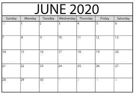We offer thousands of free printable calendars and you are sure to. Free June 2020 Printable Calendar Editable Templates