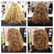 Once you get a perfect layered curly cut, why not enhance it with coloring? Pin By Danielle Skrocki On My Salon Stylist317 Permed Hairstyles Curly Hair Styles Naturally Long Hair Styles