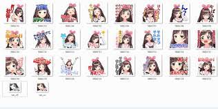 Stiker whatsapp ini telah diimplementasikan pada layanan jejaring sosial facebook maupun layanan khusus chattingfacebook messenger. Stiker Whatsapp Bersuara Kizuna Ai 03 Kurabutema