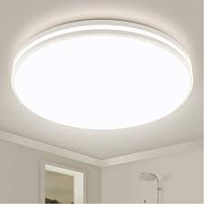 Wandleuchte sieht sehr gut aus, ist auch super funktionell da beweglich; Led Deckenleuchte 20w Ouesen Badezimmer Lampe Deckenlampe Bad 5000k Kaltweiss 1850lm Ip44 Wasserdicht Badlampe Fur Bad Kuche Balkon Korridor Und Buro Deckenleuchten Beleuchtung Empecemos Org