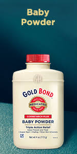 Amazon Com Gold Bond Medicated Talc Free Original Strength Body Powder 10 Oz Cooling Absorbing Itch Relief Health Household