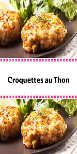 Croquettes Au Thon Repas Rapide Soir Idee Repas Soir Recettes De Cuisine