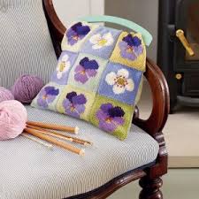 Here 75 floral blocks to crochet book. 75 Knitted Floral Blocks Beautiful Patterns To Mix And Match For Throws Accessories Baby Blankets And More Sally Milner Publishing