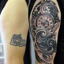 Add to favorites quick view filigree : Half Sleeve Tattoo With Clock Novocom Top