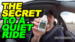 The quietest animal in the world is a mouse. The Secret To A Quiet Ride Youtube
