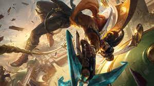 Akshan throws a boomerang that deals physical damage and reveals enemies hit, extending its range each time it hits. W9d0atbxyg82hm