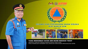 Twitter rasmi angkatan pertahanan awam malaysia (apm) sebarang aduan majukan kepada pro@civildefence.gov.my. Selamat Menyambut Hari Angkatan Pertahanan Awam Malaysia Facebook