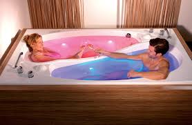 Bathing is a relaxing and rejuvenating activity, but when you can enjoy it with your significant other, it becomes even better. Yin Yang Is A Large Bathtub For Two People
