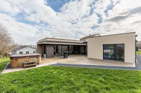 Maison De Plain Pied En Ossature Bois Sur Mesure Maison Bois Maison Plain Pied Maison