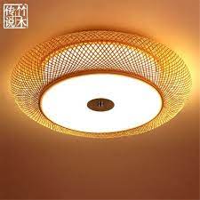 Modern Led Pendant Flush Mount Ceiling Fixtures Light Japanese Style Ceiling Light Zen Lighting Mode Ceiling Lights Flush Ceiling Lights Ceiling Light Fixtures