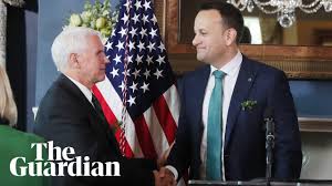 What is his political agenda? Irish Pm Delivers Pointedly Pro Lgbt Speech To Mike Pence We Re All God S Children Youtube