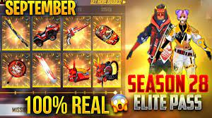 Free fire players are now. Free Fire Elite Pass Season 28 Rewards Leaked