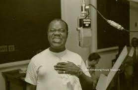 Louis Armstrong House Museum - Louis at the microphone, with his Star of  David plainly visible around his neck. | Facebook