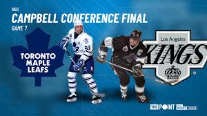 Then, in the meaningless final seconds with the game in h and, the b's cleared their own zone. Superstar Showdown 1993 Kings Vs Maple Leafs Game 7 The Point Data Driven Hockey Storytelling That Gets Right To The Point