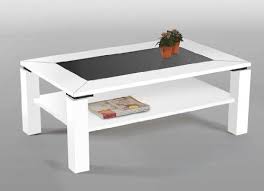 Couchtisch 110 Cm Mit Glaseinlage Schwarz Ablage Mdf Glas Dekor Wahlbar Dekor Front Weiss Moderner Couc Couchtisch Modern Couchtisch Couchtisch Holz Glas