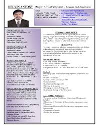 Maybe you would like to learn more about one of these? Sample Cv Mechanical Engineer Hvac Hvac Engineer Resume