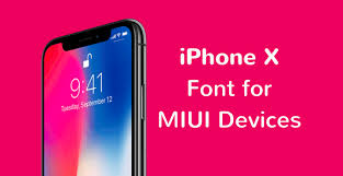 Boot the device to the custom recovery by charanjeet owns an iphone but his love for android customization lives on. Download Iphone X Font For Miui Devices Ios 11 Font Themefoxx