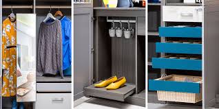 Closet rod shelf bracket, white, hardware included. L Shape Lacquer Walk In Closet Plyj18007 056