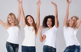 This Color Bra Is Actually Invisible Under White Shirts White Tshirt Women White Summer Shirt White Shirts Women