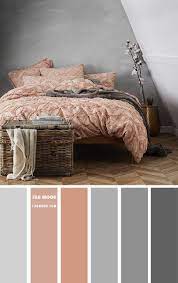 Choosing the best color combinations is the first thing you should deal with when it comes to redesigning your we here at bright side have found some seriously useful tips on how to choose the ideal color pattern for your bedroom. Grey And Peach Bedroom Color Scheme