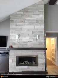 Fireplace with glacier mountain natural stone outdoor fireplace, cabinet gorge, natural stone ledgestone mutual materials offers fireplace kits and also a diverse array of veneers to cover the fireplace. Installation Photos Of Erthcoverings Strips Series Natural Stone Veneers Fireplace Remodel Modern Stone Fireplace Fireplace Design