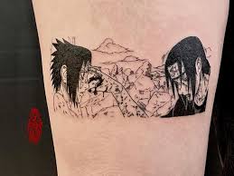 Single Needle Manga Tattoo Tattoos Manga Tattoo Naruto Tattoo